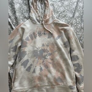 Tie-Dye Hoodie with Logo